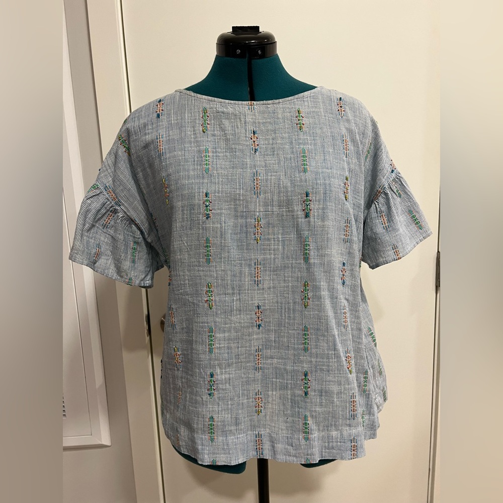 Light Blue Summer Top